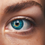 Close-up ohoto of a human eyeball
